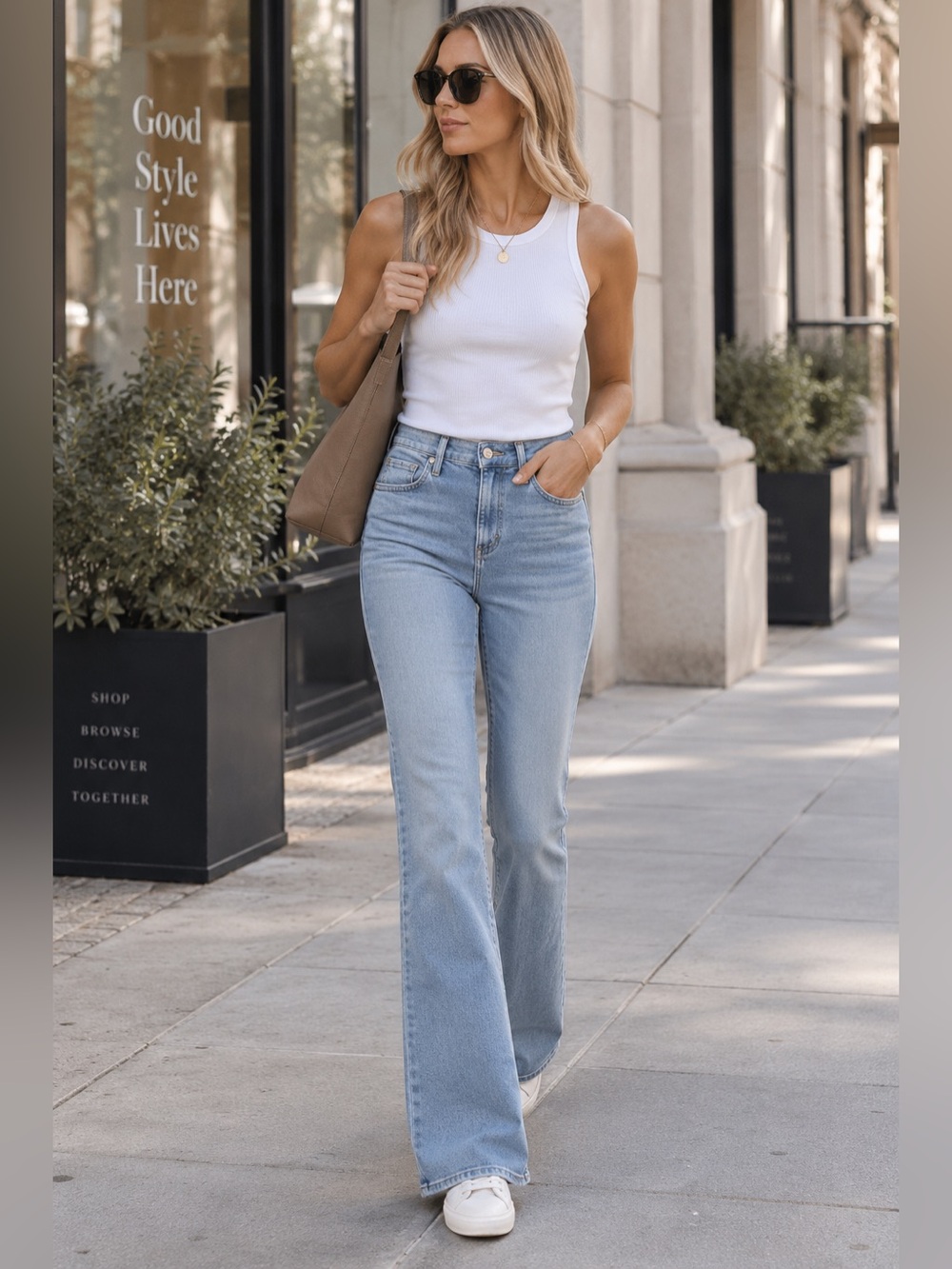Citizens of Humanity Lilah High-Rise Bootcut Jeans Size 24 Light Blue